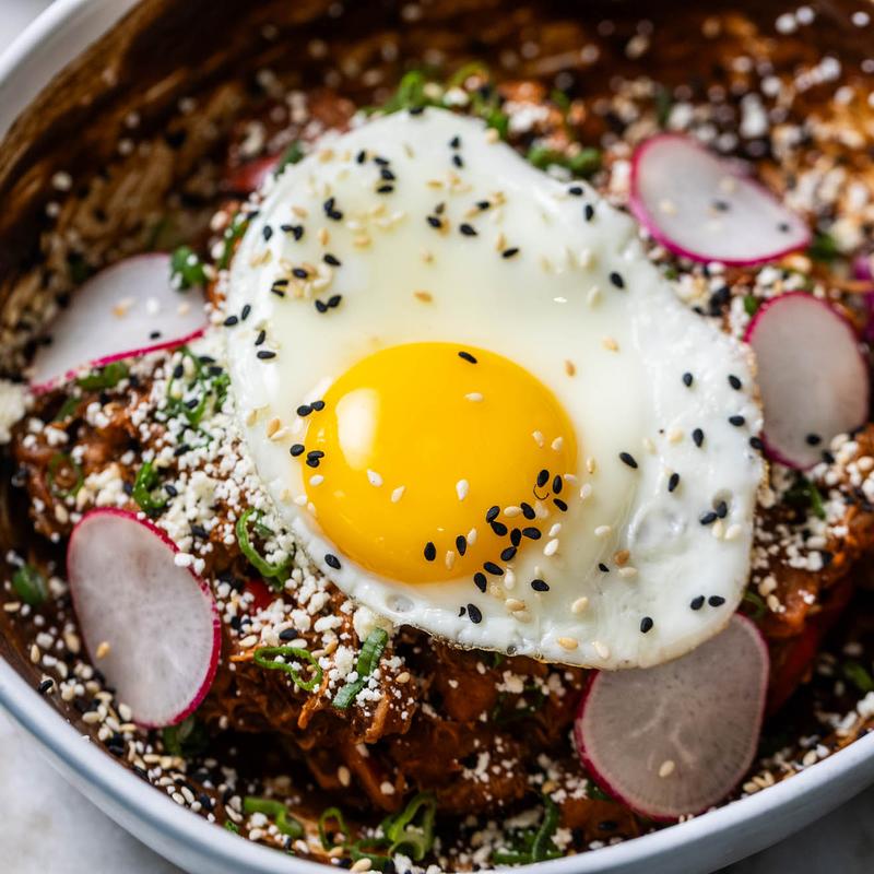 menu item 15 of 64, Chicken Mole Hash (GF)