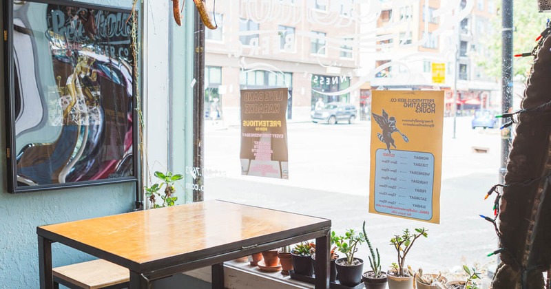 Interior, seating area