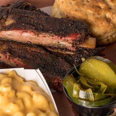 Mama's house meal, closeup.