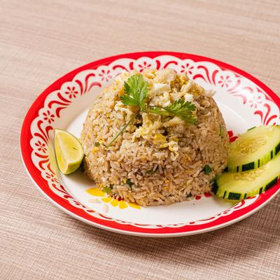 Egg fried rice.
