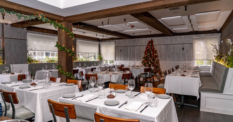 Interior, dining area