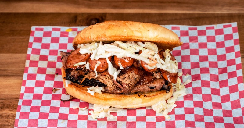 Brisket sandwich