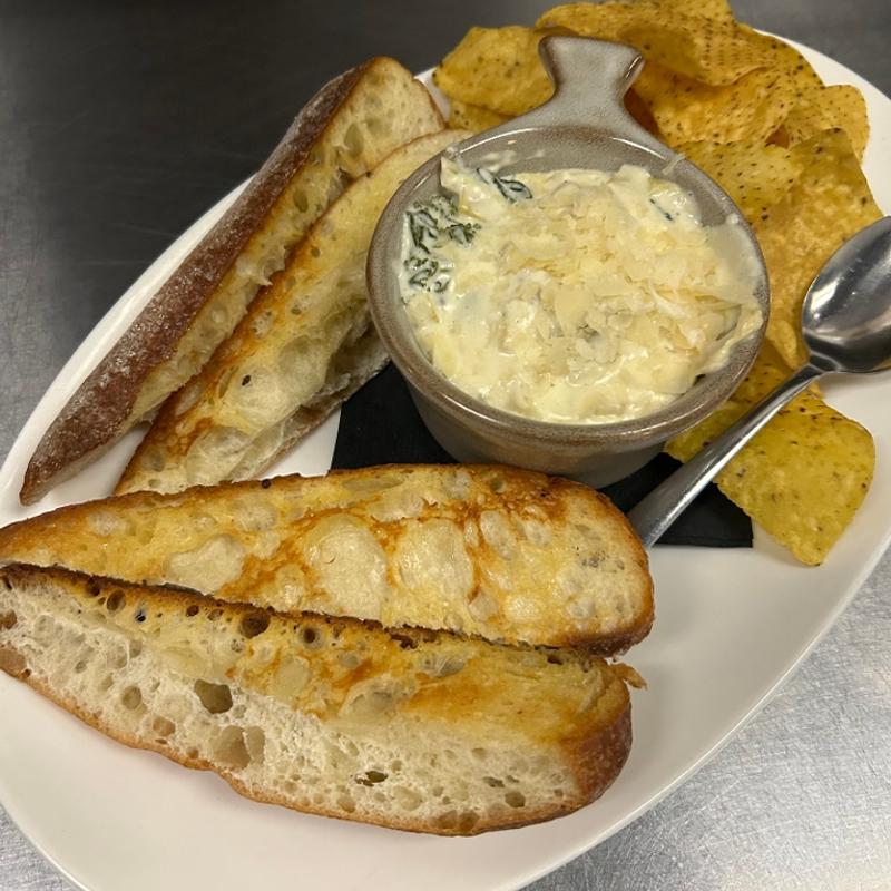 menu item 7 of 37, Spinach & Artichoke Dip (V)