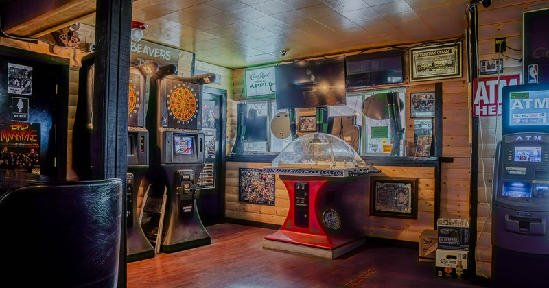 Interior, bar area