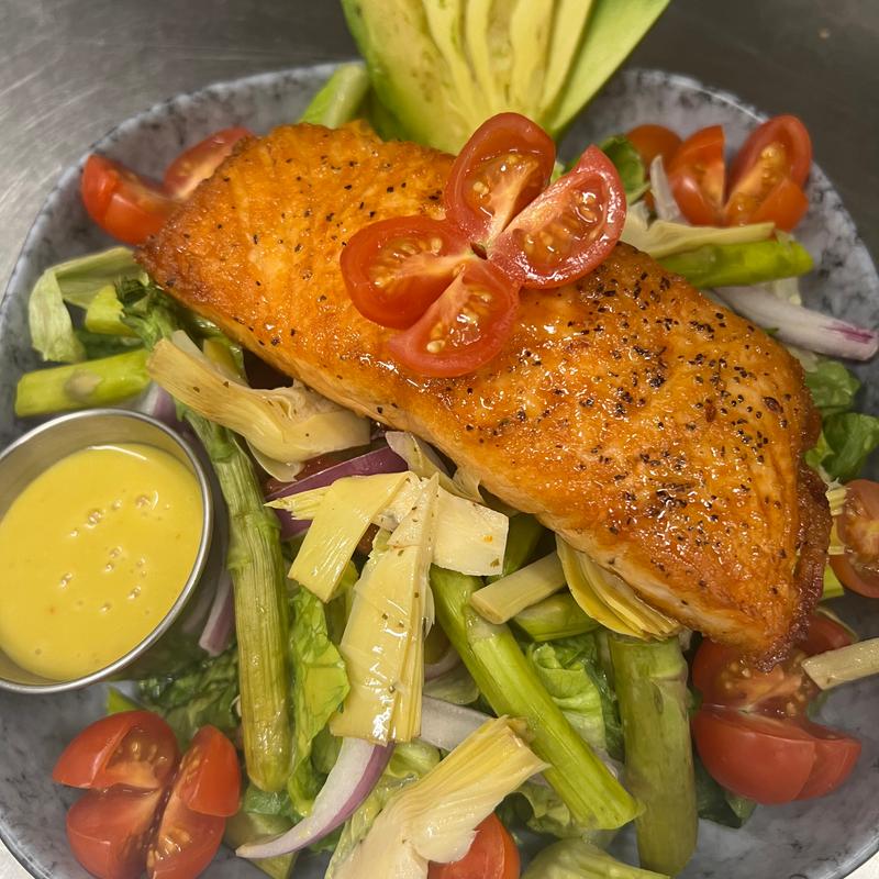 Caramelized Salmon Salad photo