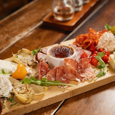 Charcuterie board.