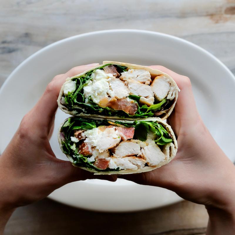 The Greek Chicken Wrap photo