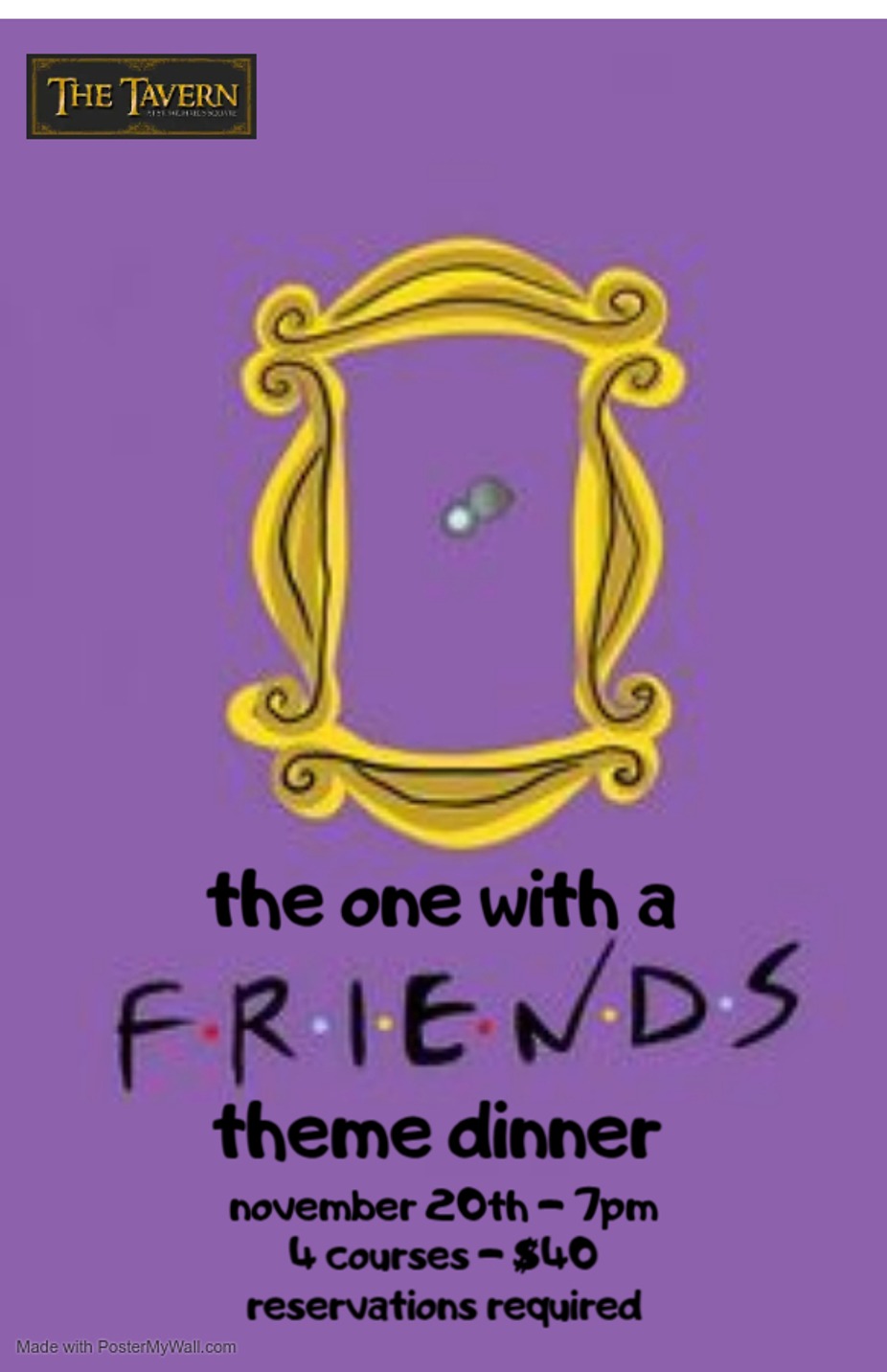 November Theme Dinner event photo