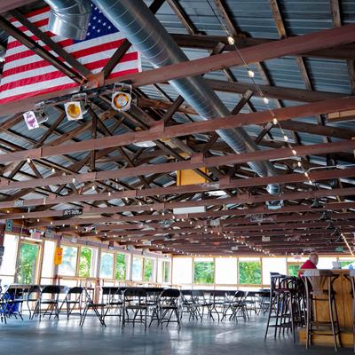 Interior, spacious seating area.