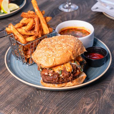 Bacon Birria Burger.