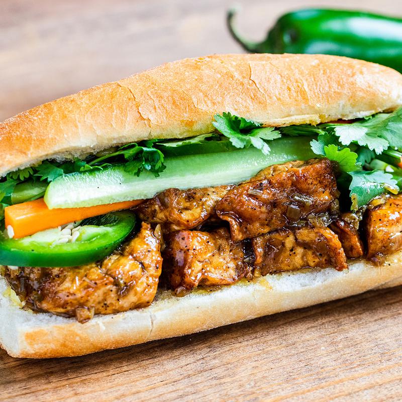 Honey Glazed Lemongrass Crispy Tofu photo