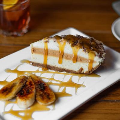 Cookie Butter Banana Pie.