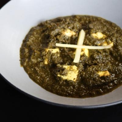 Saag Paneer.