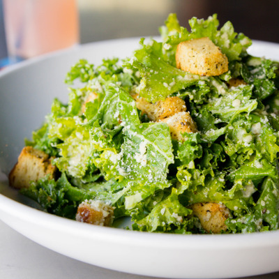 Caesar salad photo.
