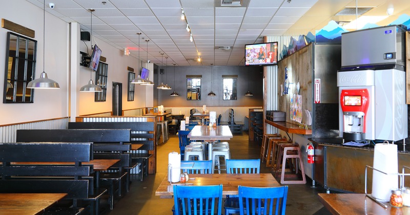 Interior, dining area