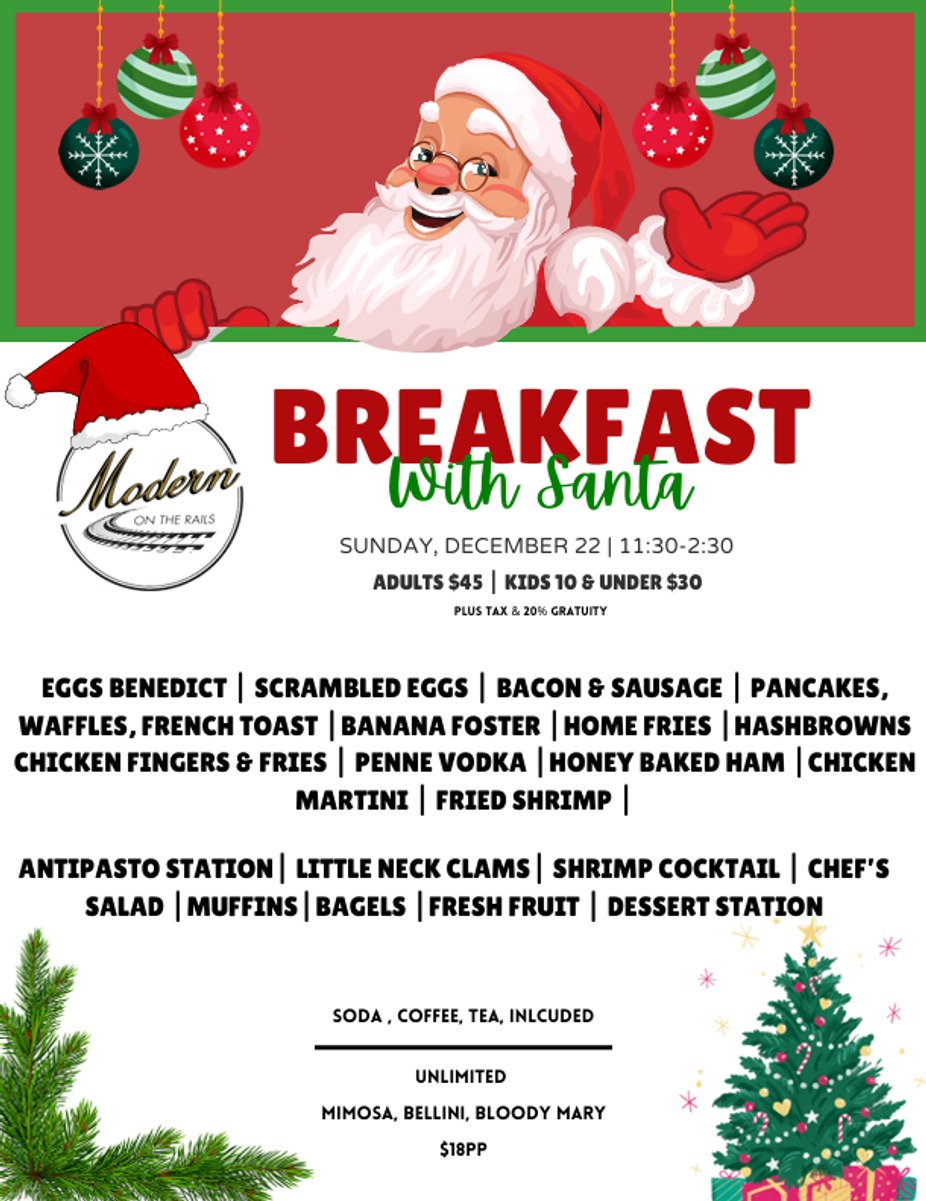 Breakfast with Santa event photo