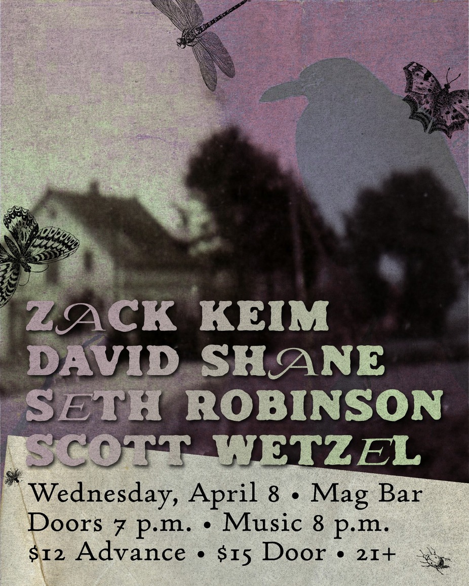 Zach Keim with David Shane, Seth Robinson and Shane Wetzel event photo