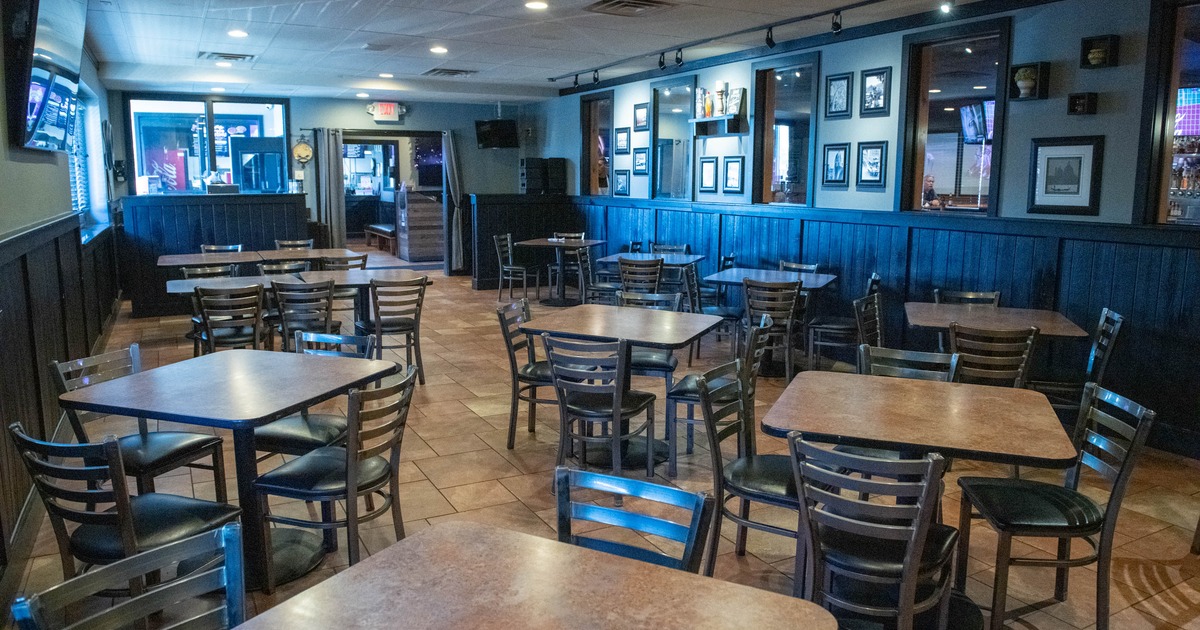 The restaurant's interior