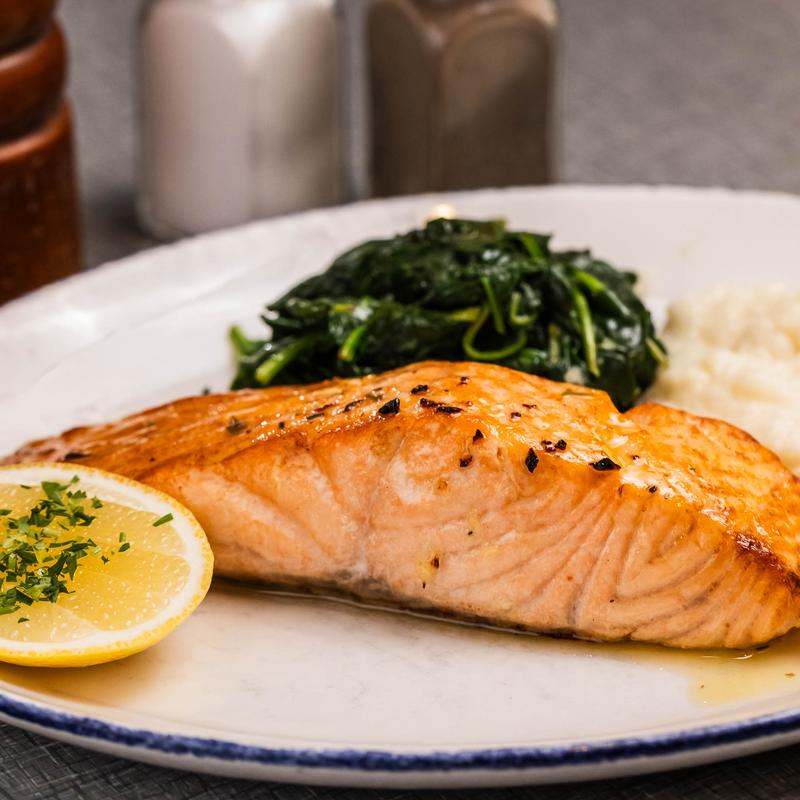 menu item 23 of 42, Grilled Salmon