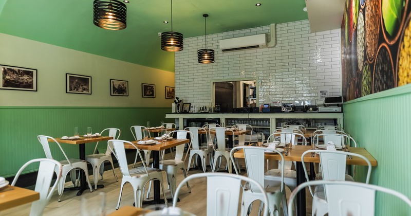 Interior, seating area