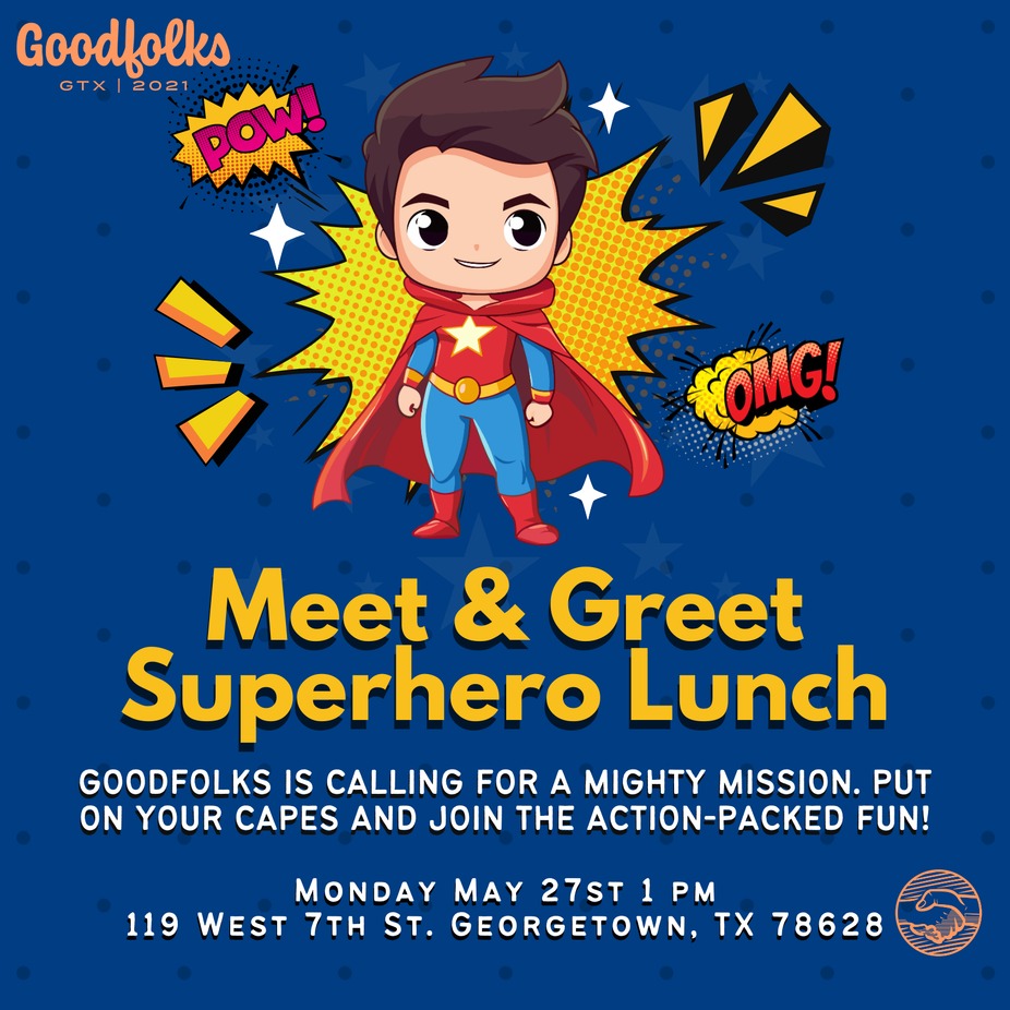 Meet & Greet Superhero Lunch event photo