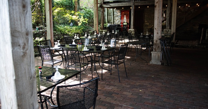Exterior seating area