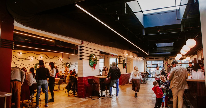Interior, main seating area