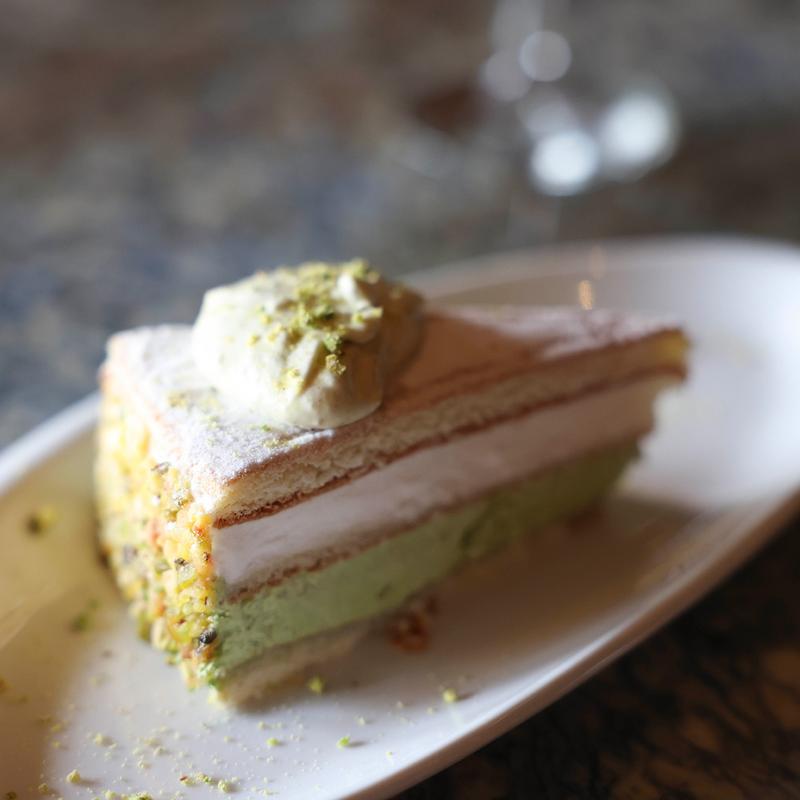 menu item 14 of 14, Ricotta & Pistachio Cake