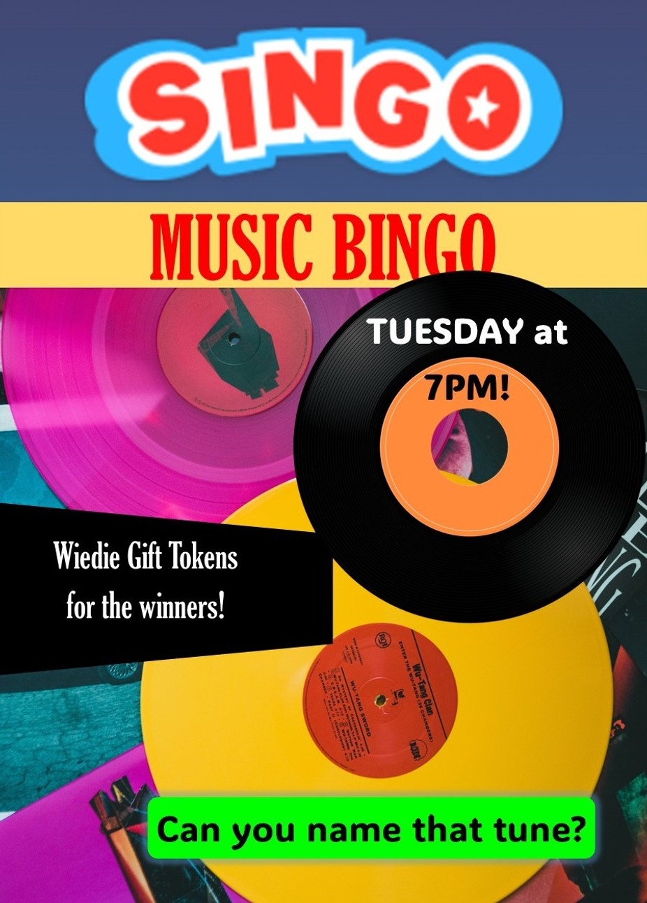 SINGO Music Bingo event photo