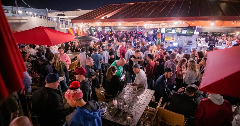 People enjoying themselves