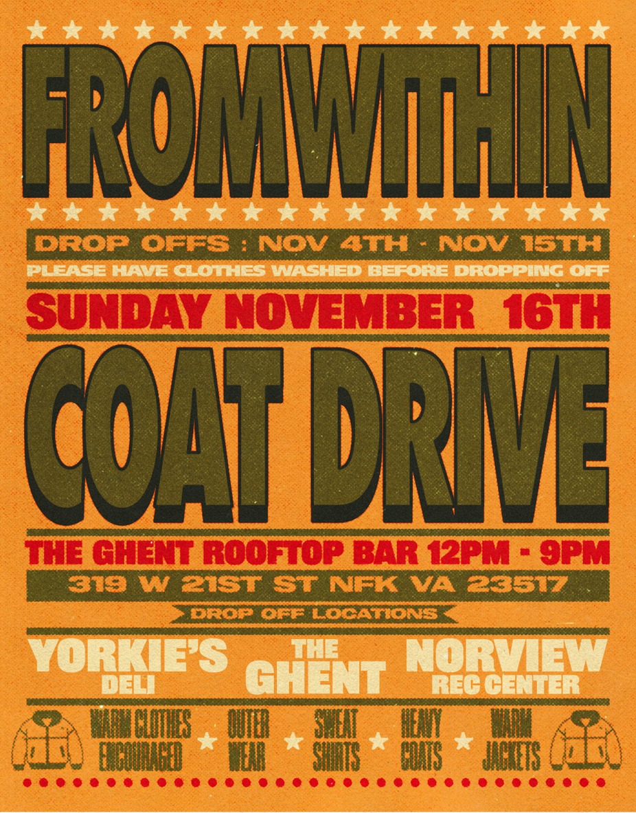 From Within - Community Coat Drive event photo