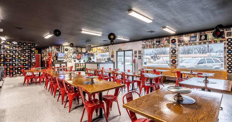 Interior, seating space