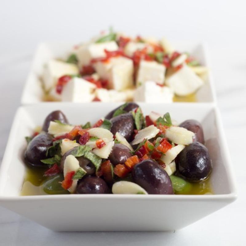 Marinated Olives and Feta photo