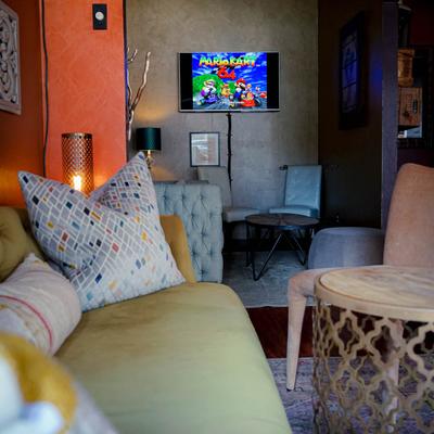 Interior, lounge seating