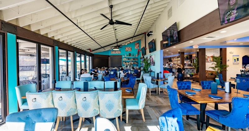 Interior, dining area