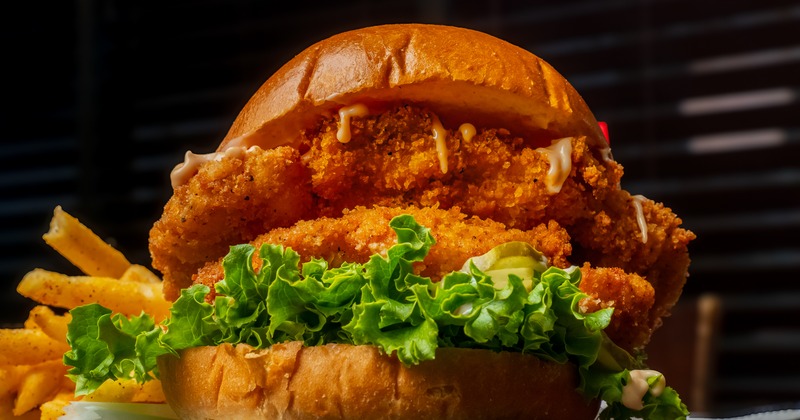 Exterior, sign on the entrance door