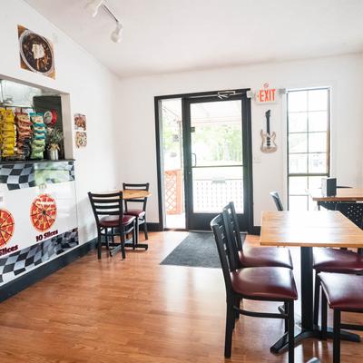 Interior seating space