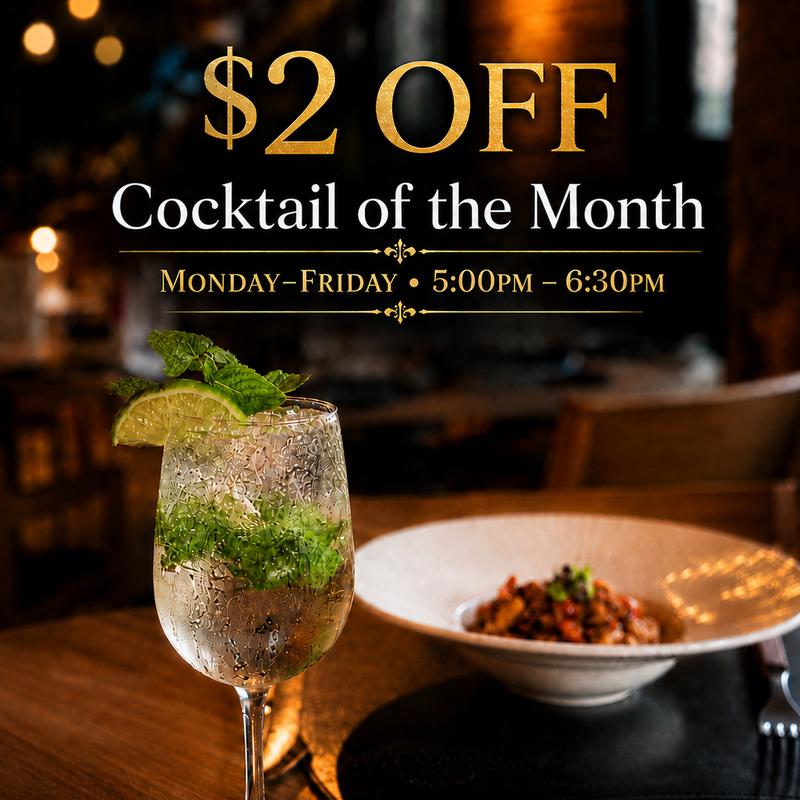 menu item 48 of 118, Drink of the Month - Hugo Spritz