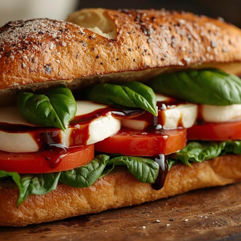 Caprese Hero Sandwich photo