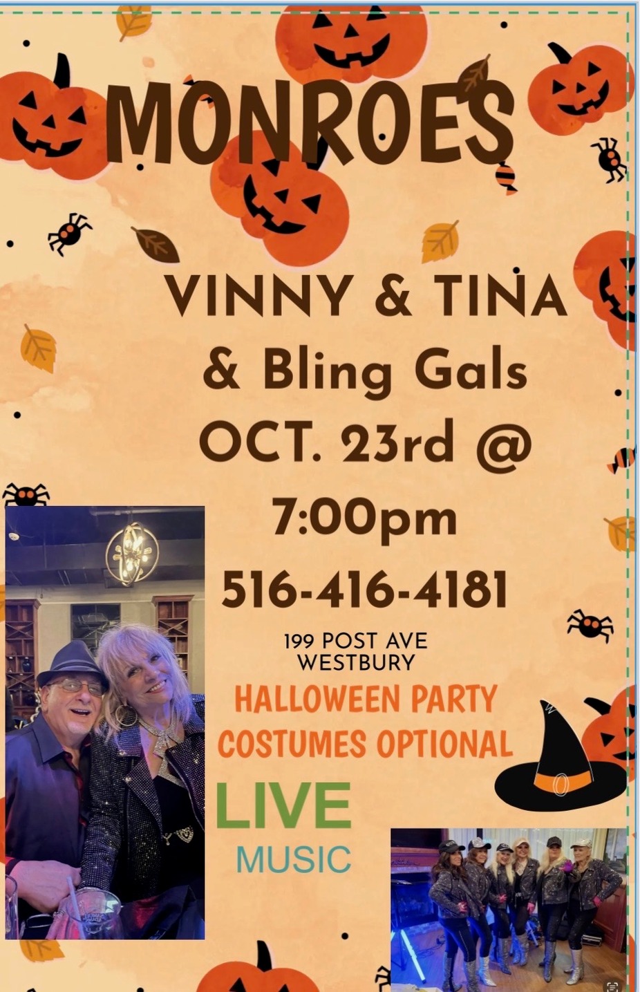 Vinny, Tina @ The Bling Gals event photo