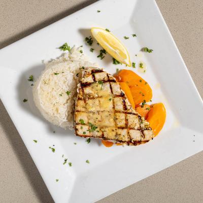 A served Swordfish.