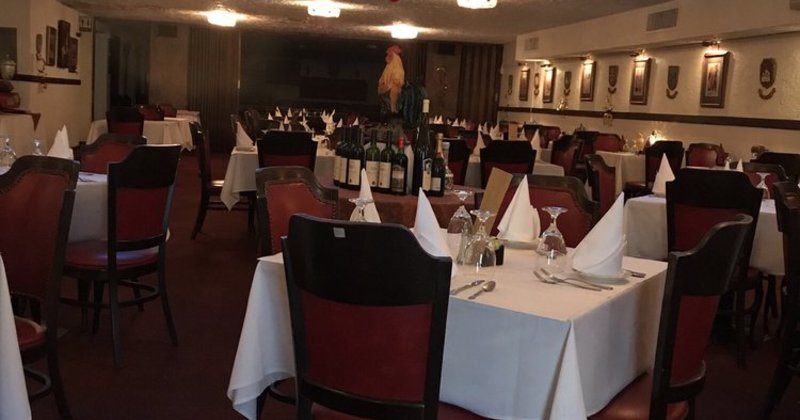 Interior, dining area