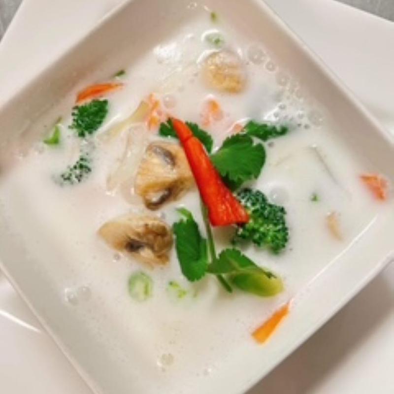 menu item 16 of 42, Vegetable Coconut Soup