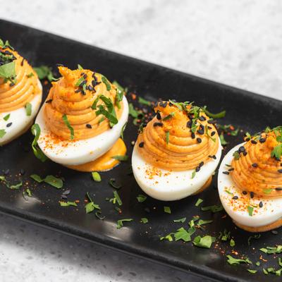 Deviled eggs.
