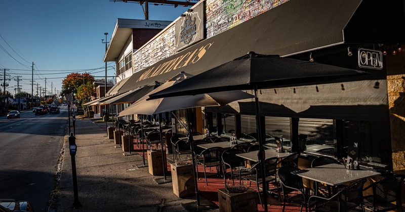 Exterior, seating area
