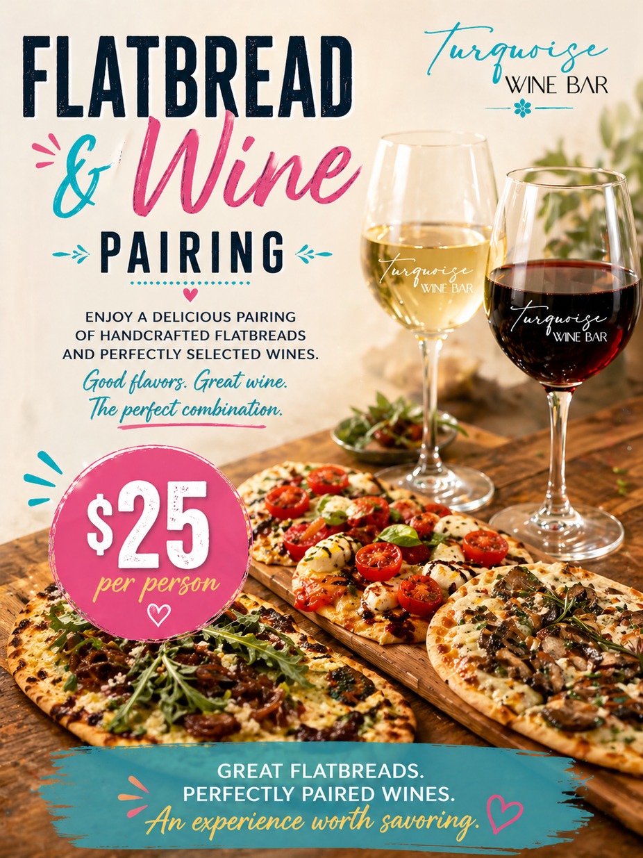 Flatbread & Wine Pairing event photo