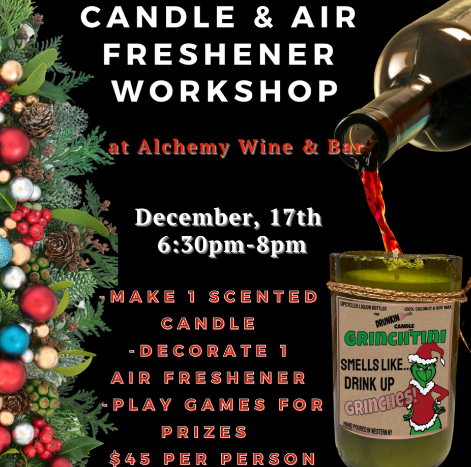 DIY Christmas Candle event photo