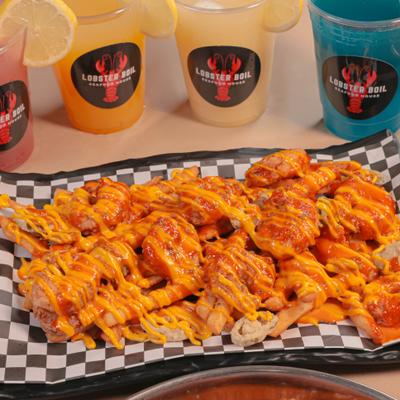 Shrimp Loaded Fries.