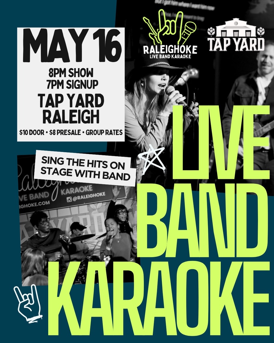Raleighoke Live Band Karaoke event photo