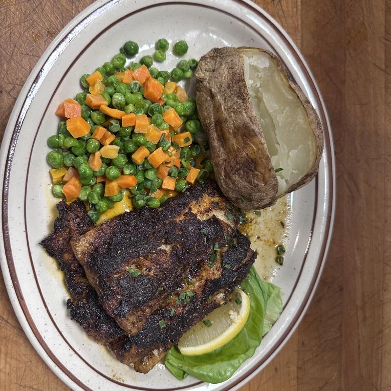 Blackened Haddock photo